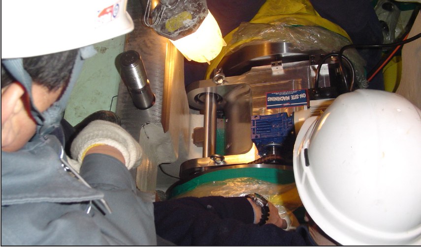 M/E Cam Shaft Housing Repair